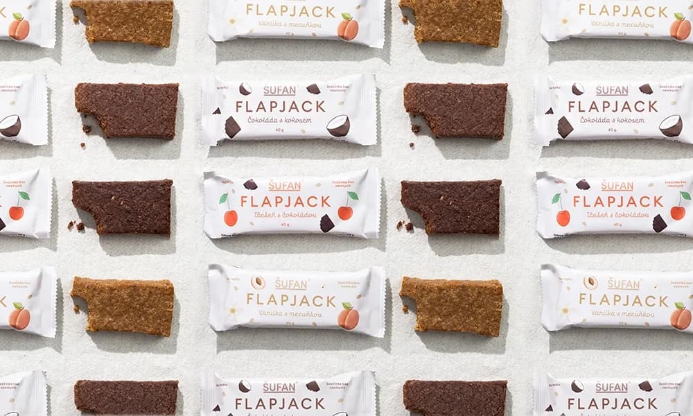 Sufan Flapjack Třešeň s čokoládou