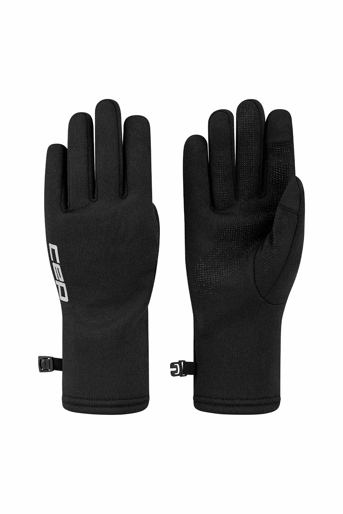 Běžecké rukavice THERMAL black