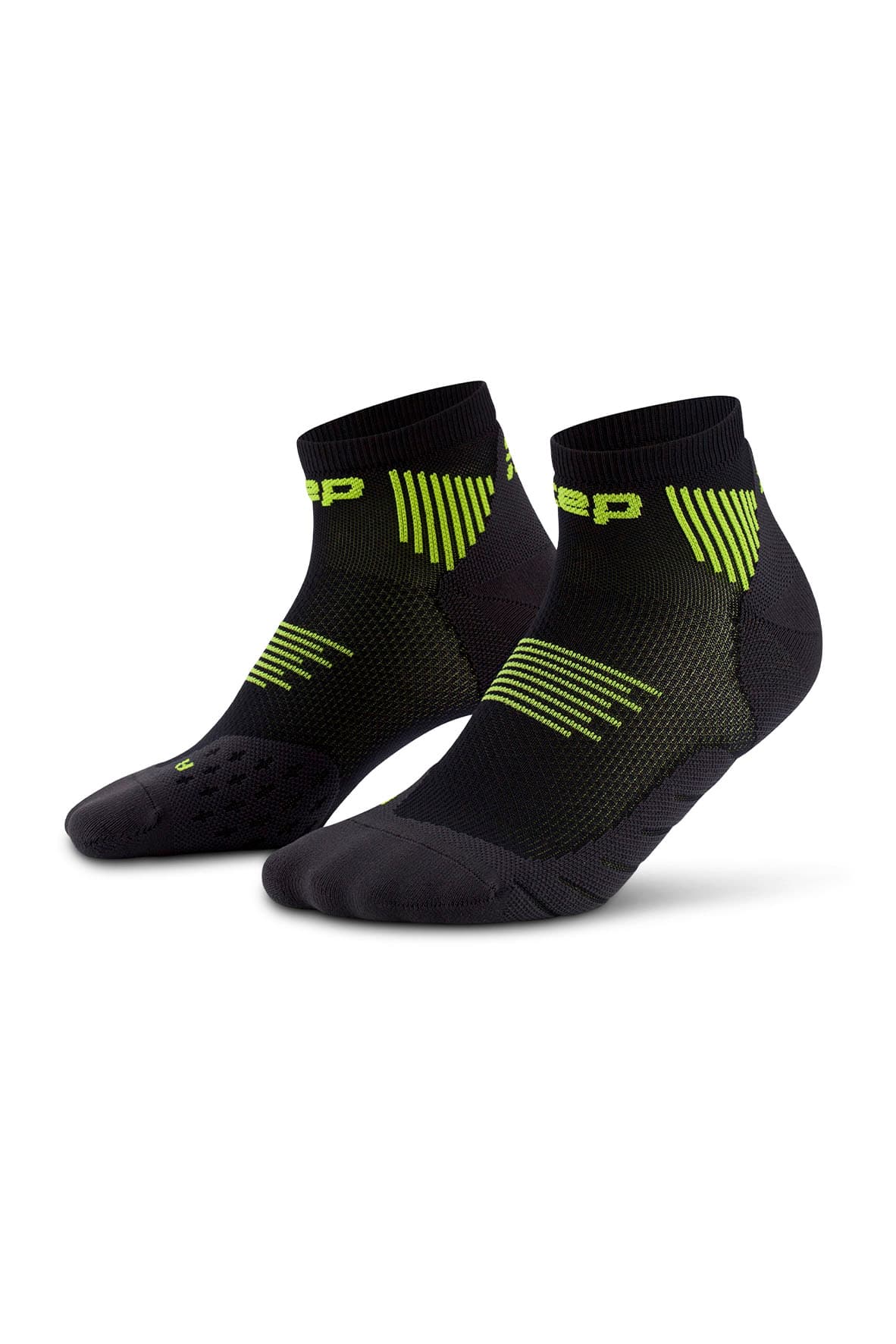 Kotníkové ponožky 5.0 dámské black/lime