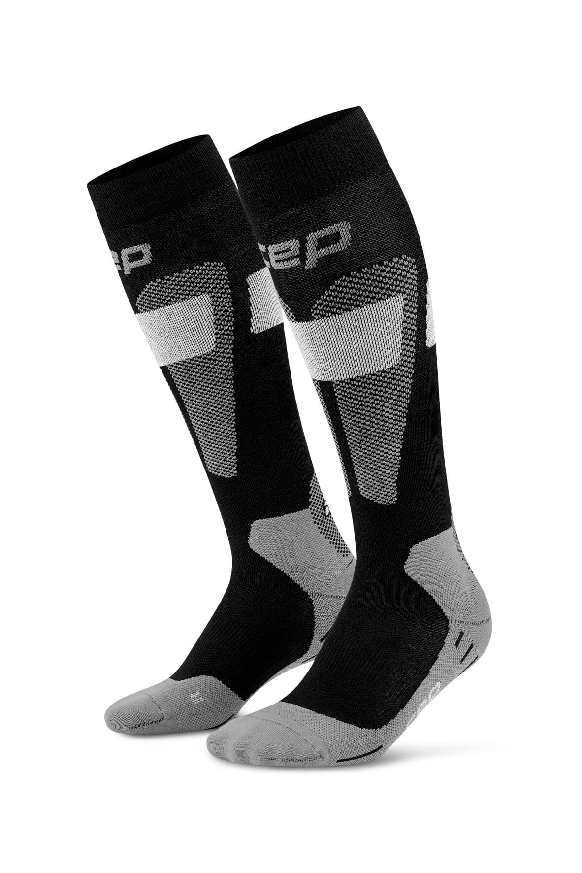 Lyžařské podkolenky MERINO 3.0 dámské black/grey