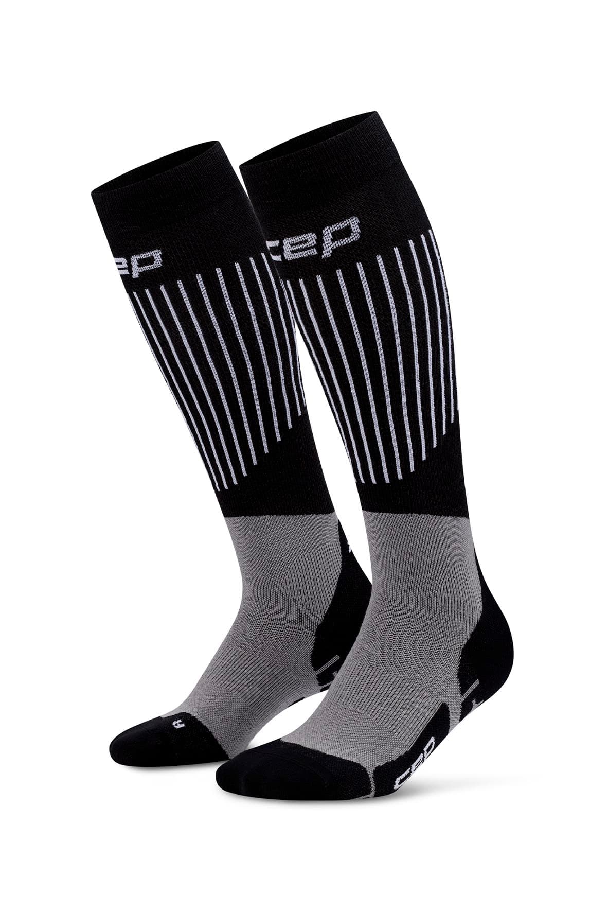 Lyžařské podkolenky ULTRALIGHT 3.0 dámské black/grey