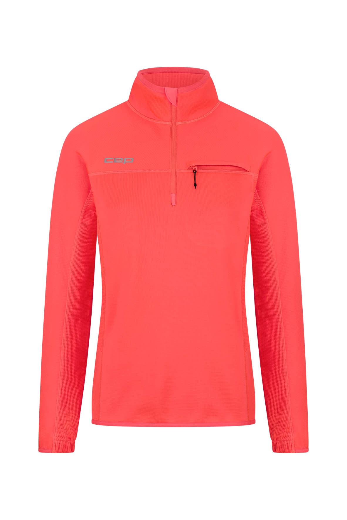 Běžecká mikina THERMAL 2.0 dámské neon coral