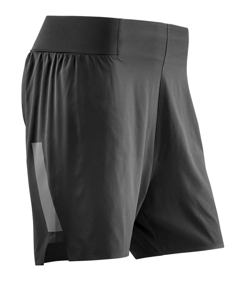 Volné běžecké šortky pánské black