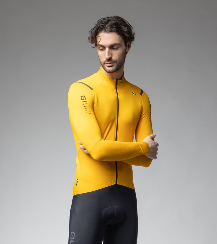 Zateplený cyklistický dres ALÉ pánský R-EV1 WARM RACE