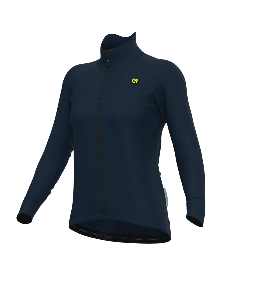 Zateplený cyklistický dres ALÉ dámský KLIMATIK K-IDRO