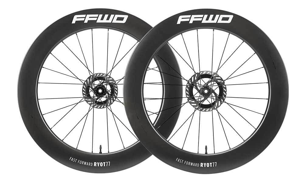 Karbonová kola RYOT77 V2 (77 mm), DT240 2:1 EXP, White, plášť