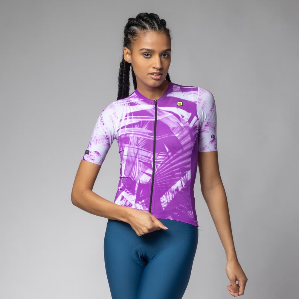 Letní cyklistický dres ALÉ dámský PALM PR-E