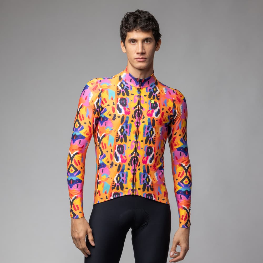 Zateplený cyklistický dres ALÉ pánský SPECIAL EDITION TRIBAL