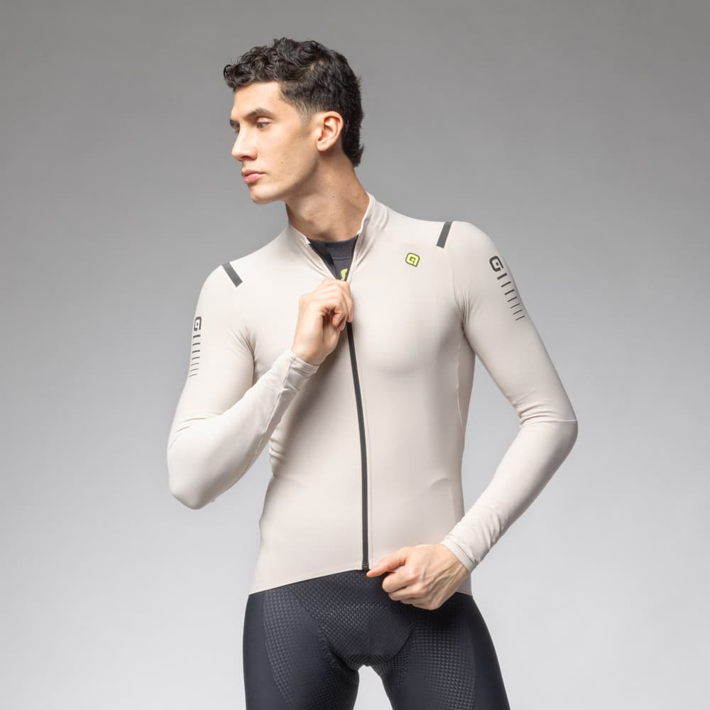 Zateplený cyklistický dres ALÉ pánský R-EV1 WARM RACE