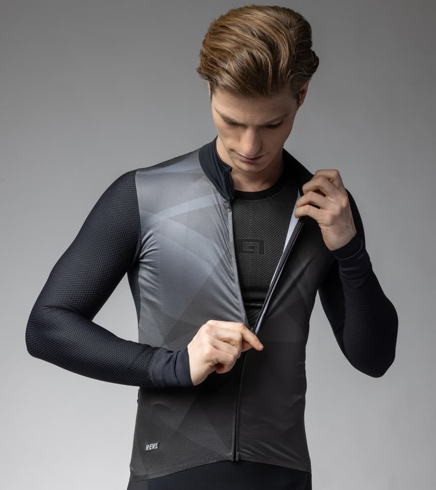 Zateplený cyklistický dres ALÉ pánský R-EV1 QUICK