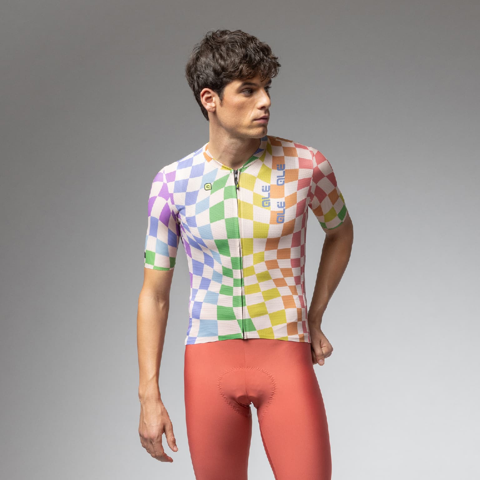Letní cyklistický dres ALÉ pánský PR-E MULTIVERSO 2.0