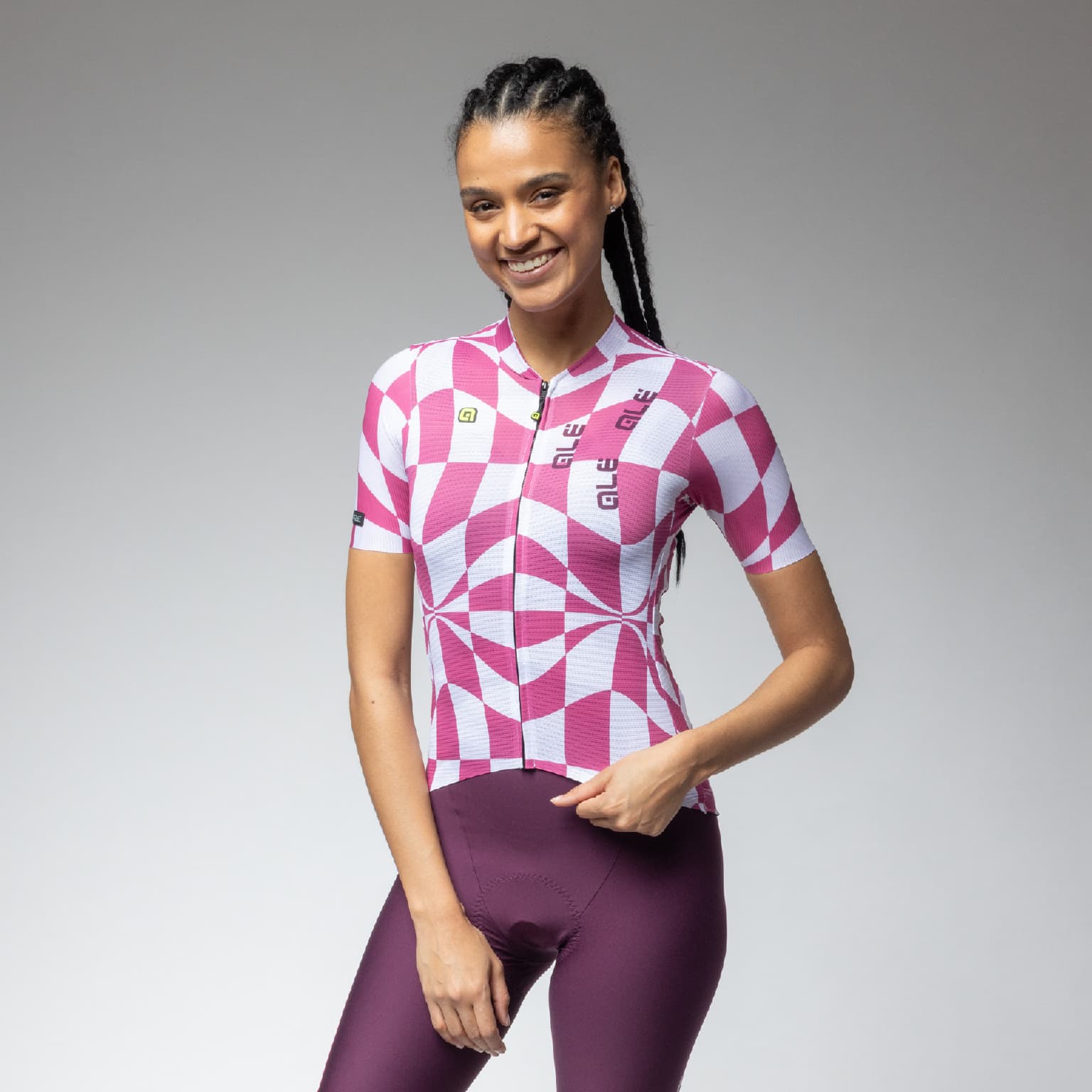 Letní cyklistický dres ALÉ dámský MULTIVERSO 2.0 PR-E