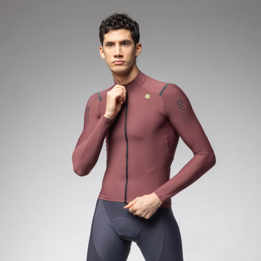 Zateplený cyklistický dres ALÉ pánský R-EV1 WARM RACE