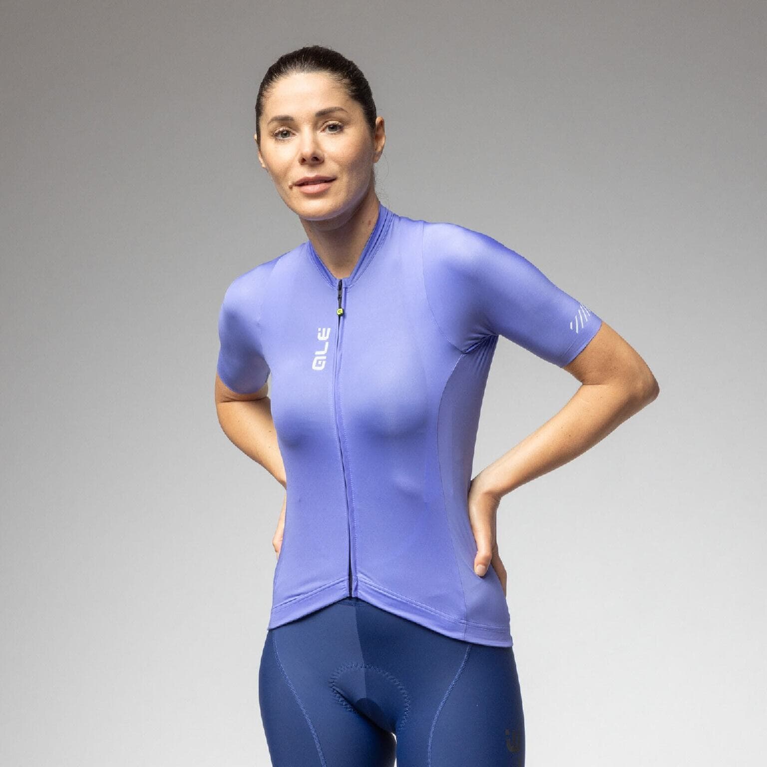 Letní cyklistický dres ALÉ dámský PRAGMA COLOR BLOCK