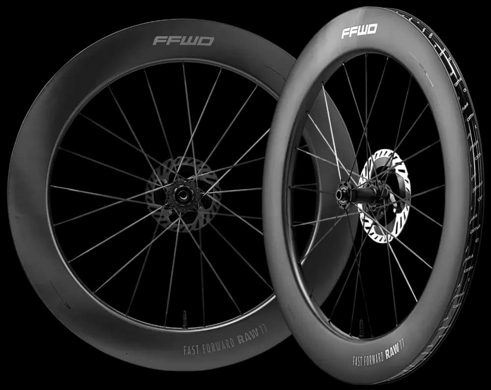 Karbonová kola RAW CS (77 mm), FFWD/CS 2:1, MattBlack, plášť