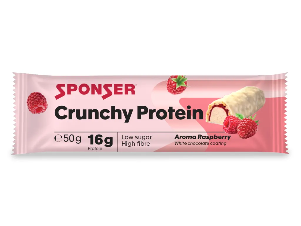 Sponser Crunchy Protein Bar 50 g – delikátní proteinová tyčinka