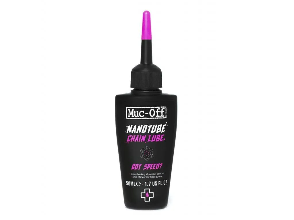 Muc-Off Nanotube Chain Lube 50 ml – nano mazivo na řetěz do každého počasí
