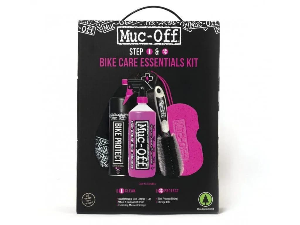Muc-Off Bike Care Essentials Kit – sada na čištění a ochranu povrchu jízdních kol