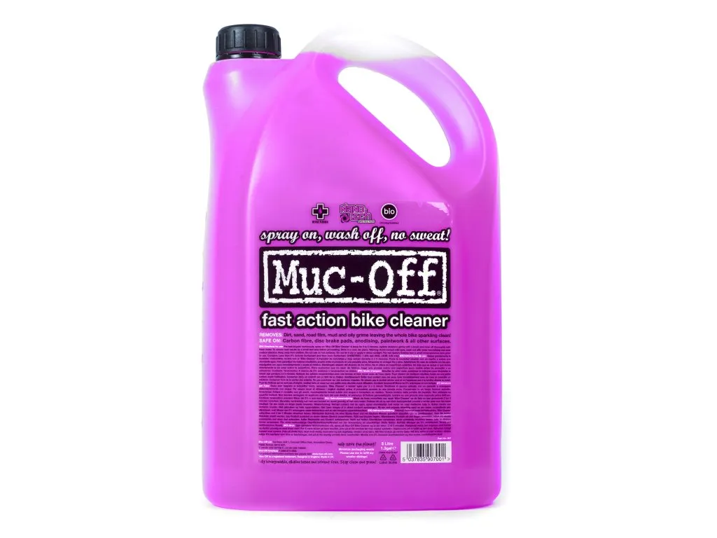 Muc-Off Nano Tech Bike Cleaner – nano čistící prostředek, 5 L