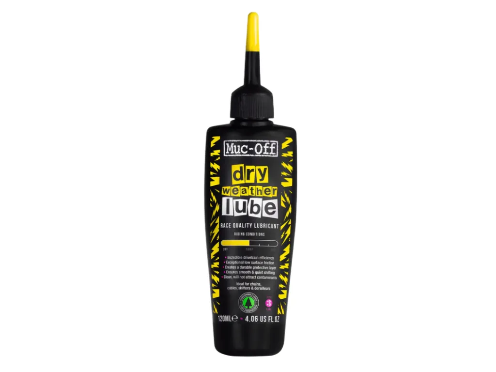 Muc-Off Bio Dry Lube – mazivo na řetěz do sucha, 120 ml