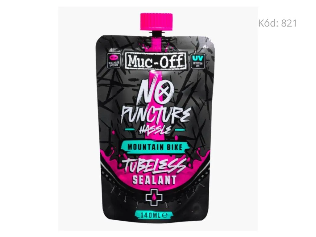 Muc-Off No Puncture Hassle MTB Sealant – těsnící tmel pro bezdušová kola, 140 ml
