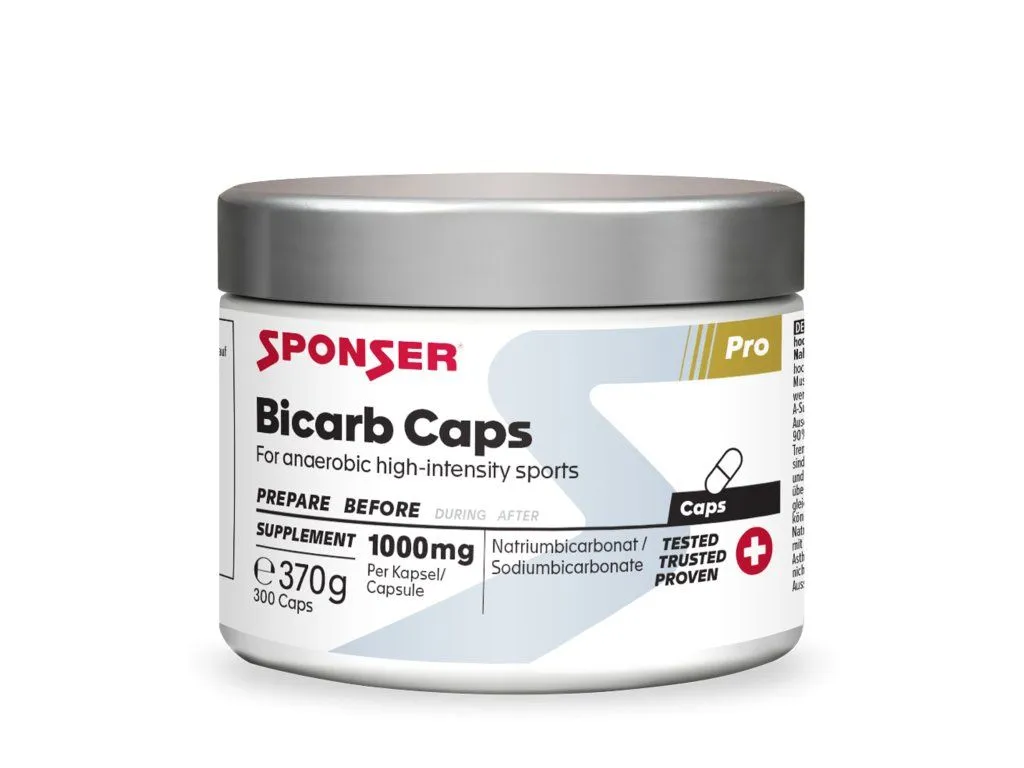 Sponser Bicarb Caps 300 kapslí – alkalizační kapsle
