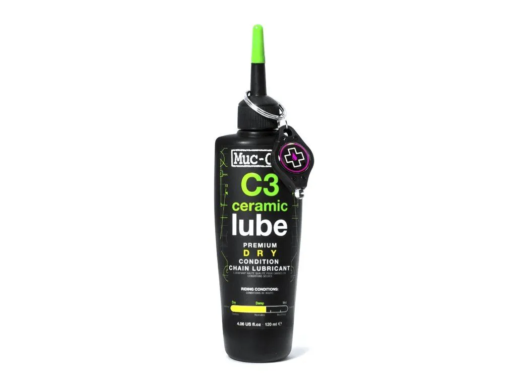 Muc-Off C3 Dry Ceramic Lube – mazivo na řetěz s keramikou do sucha, 50 ml