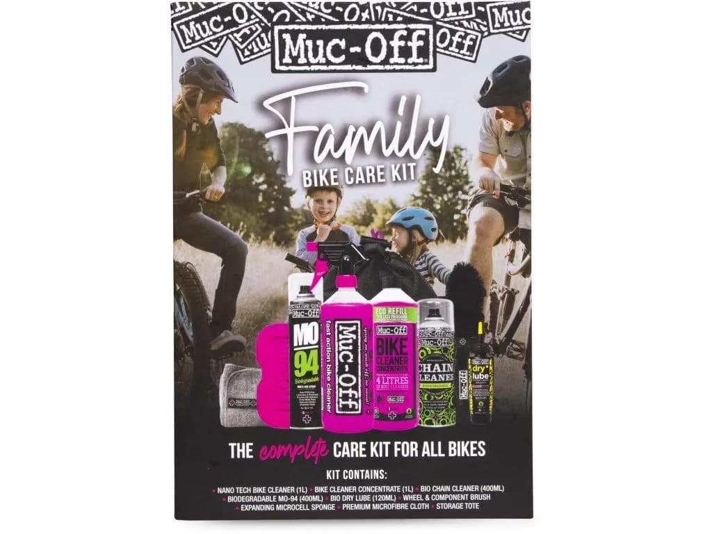 Muc-Off Family Bike Care Kit – kompletní sada pro péči o jízdní kola