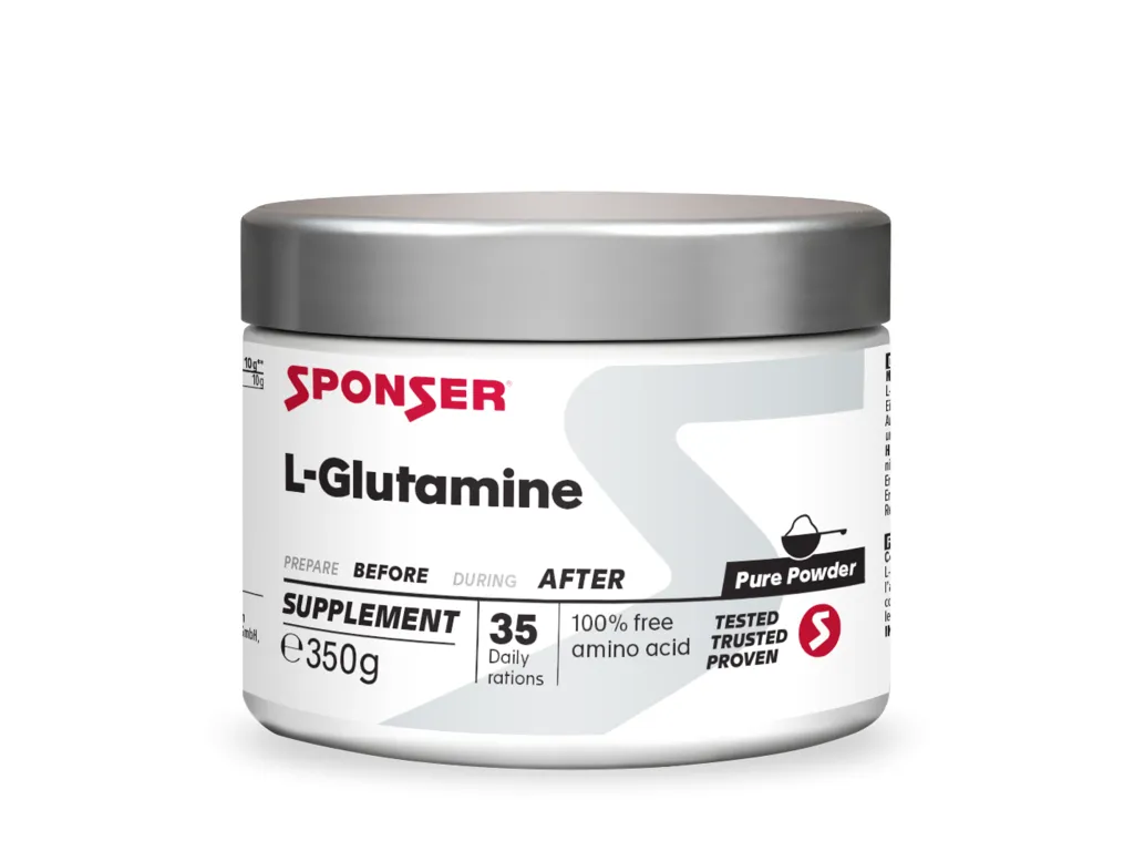Sponser L-Glutamine 100% Pure 350 g – glutamin pro rychlejší regeneraci
