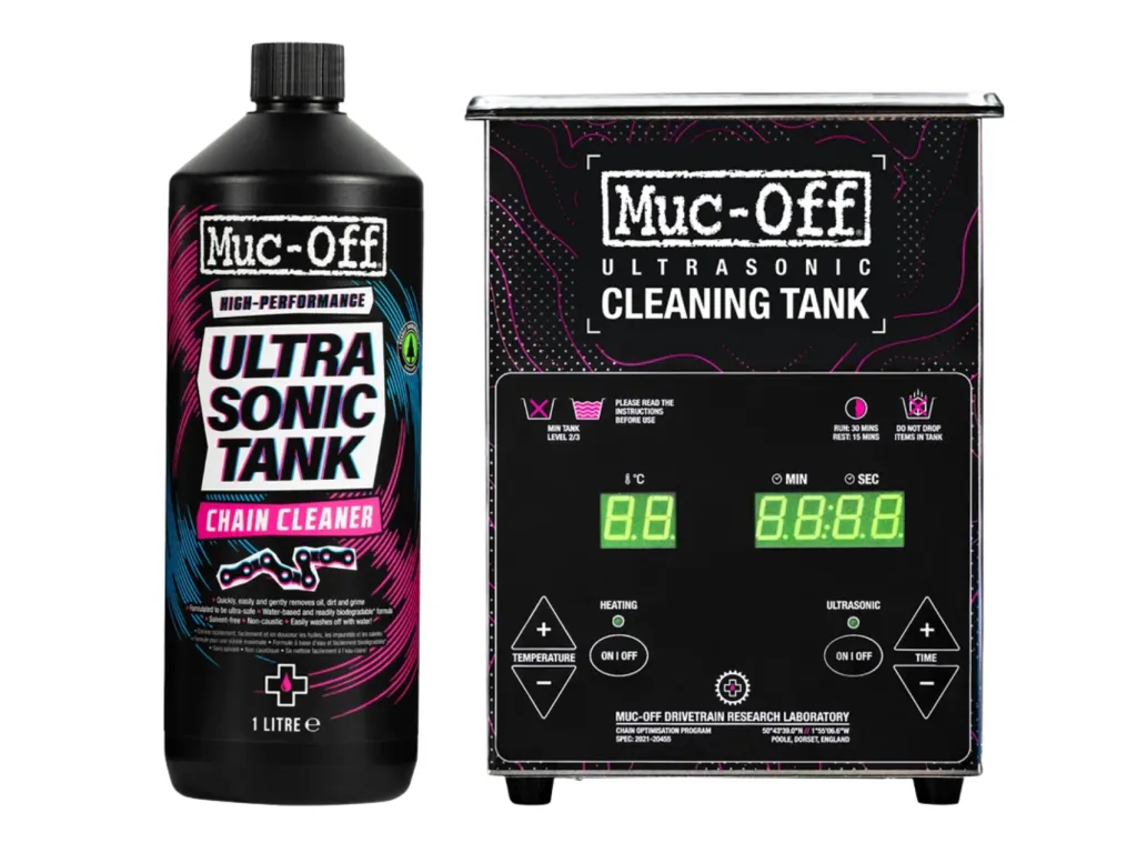 Muc-Off Ultrasonic Bundle – set pro dokonalé čištění řetězu ultrazvukem