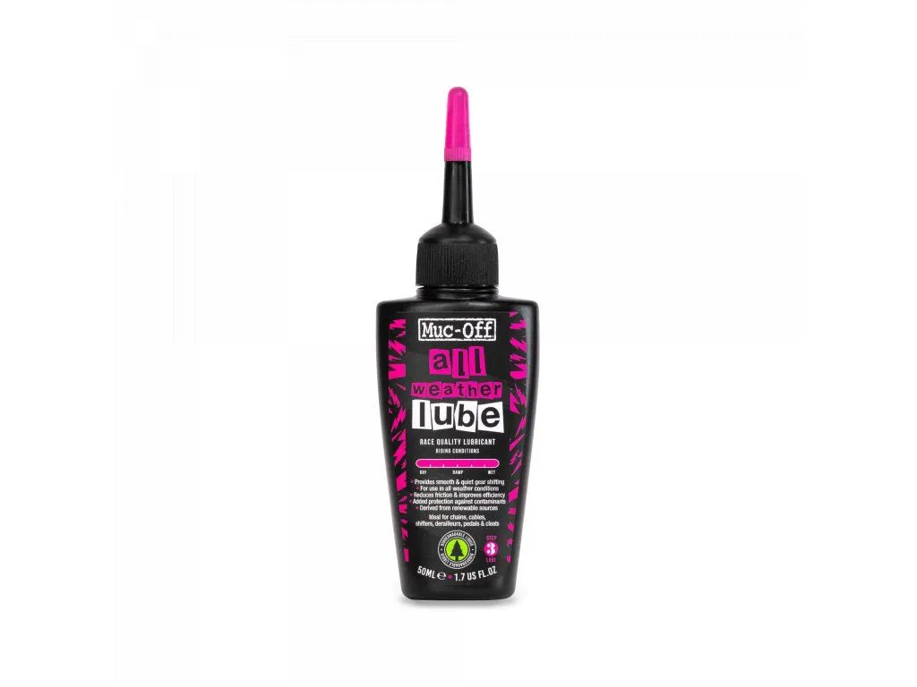 Muc-Off Bio All Weather Lube – mazivo na řetěz do všech podmínek, 50ml