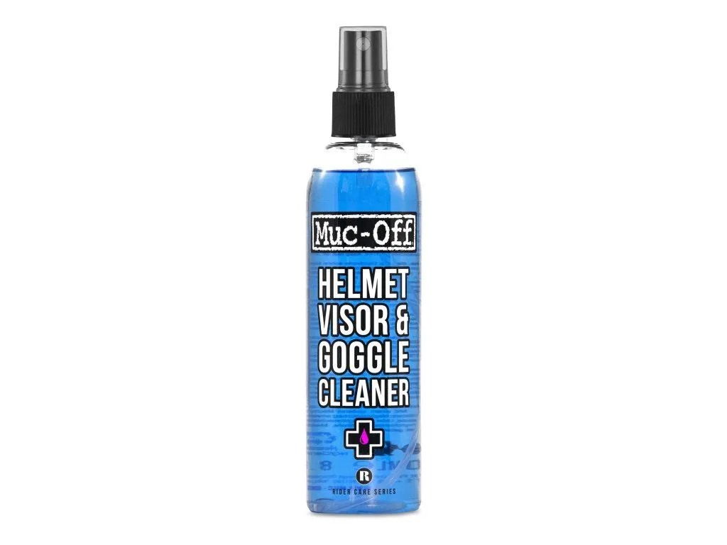 Muc-Off Helmet & Visor Cleaner – čistič plexi, skla a obrazovek, 250 ml