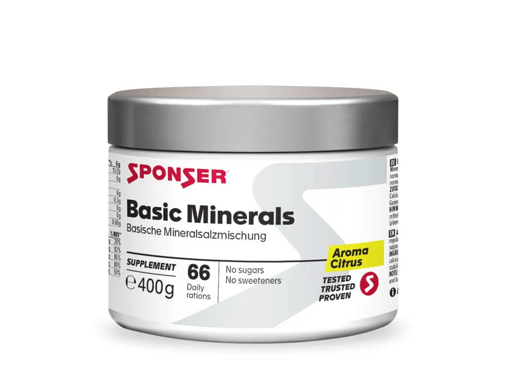 Sponser Basic Minerals 400 g – směs zásaditých minerálů