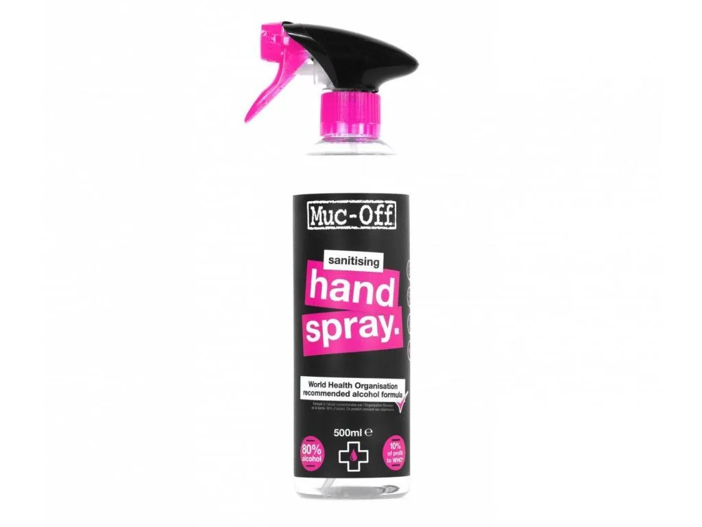 Muc-Off Antibacterial Sanitising Hand Spray – antibakteriální sprej, 750 ml