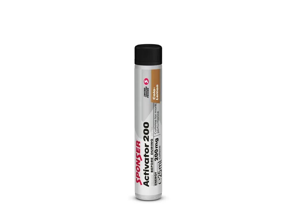 Sponser Activator 200 Ampule 25 ml – kofeinový stimulant