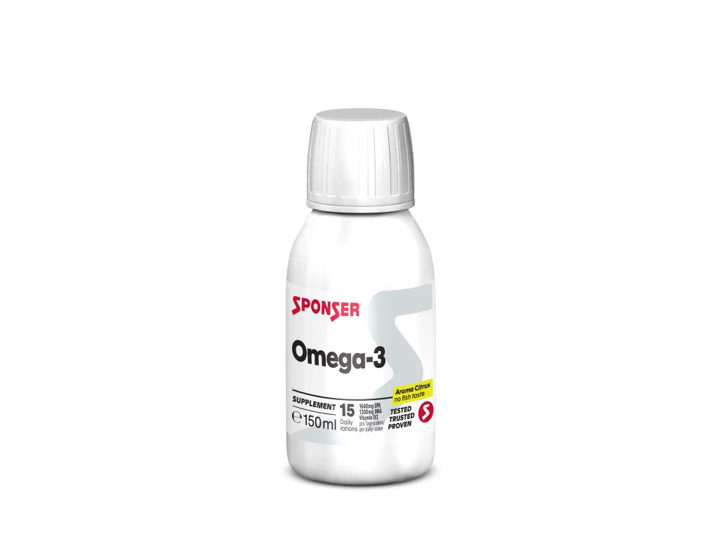 Sponser OMEGA-3 Plus 150 ml – rybí olej s vitamínem D