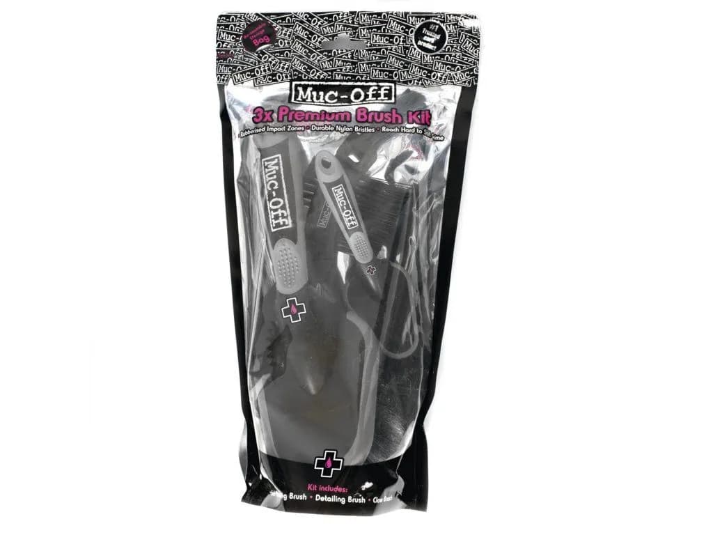 Muc-Off 3X Brush Set – sada 3 kartáčů