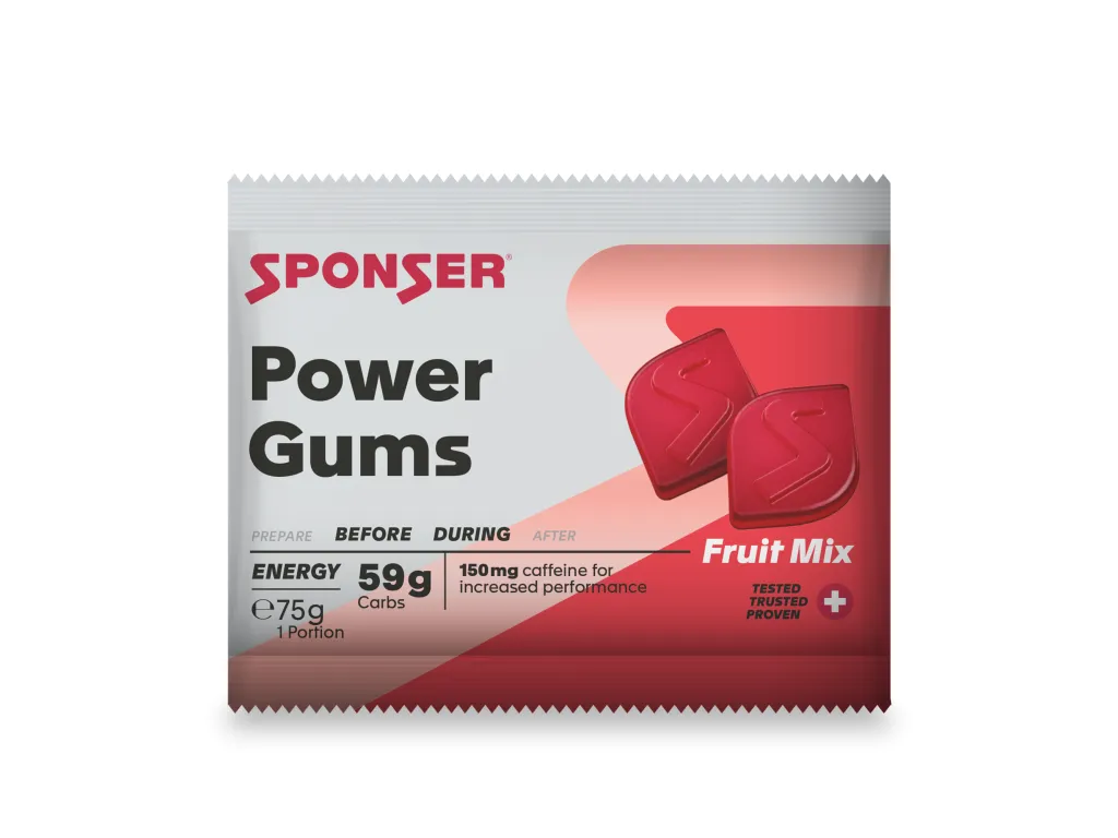 Sponser Power Gums 10 ks – energetičtí gumídci