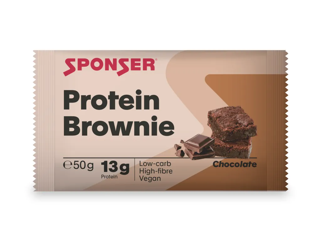 Sponser Vegan Protein Brownie 50 g – veganské proteinové brownie