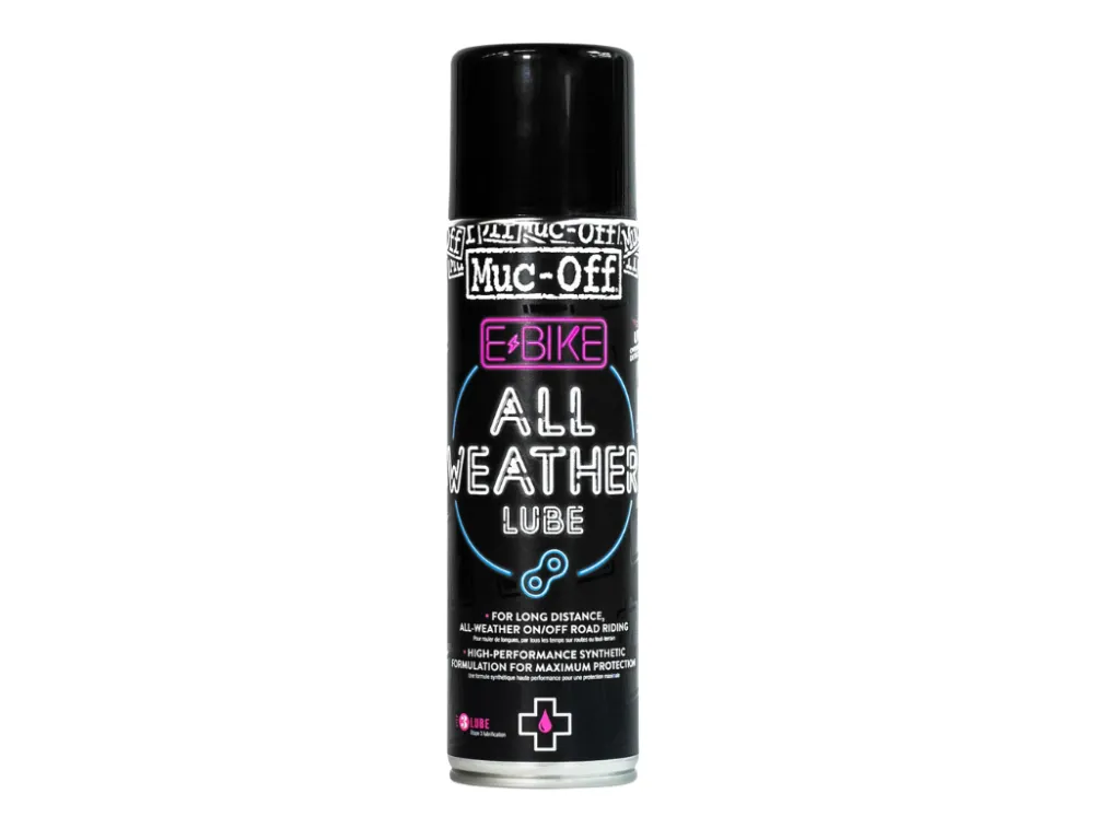Muc-Off Ebike All-Weather Lube 250 ml – mazivo na řetěz elektrokol do každého počasí