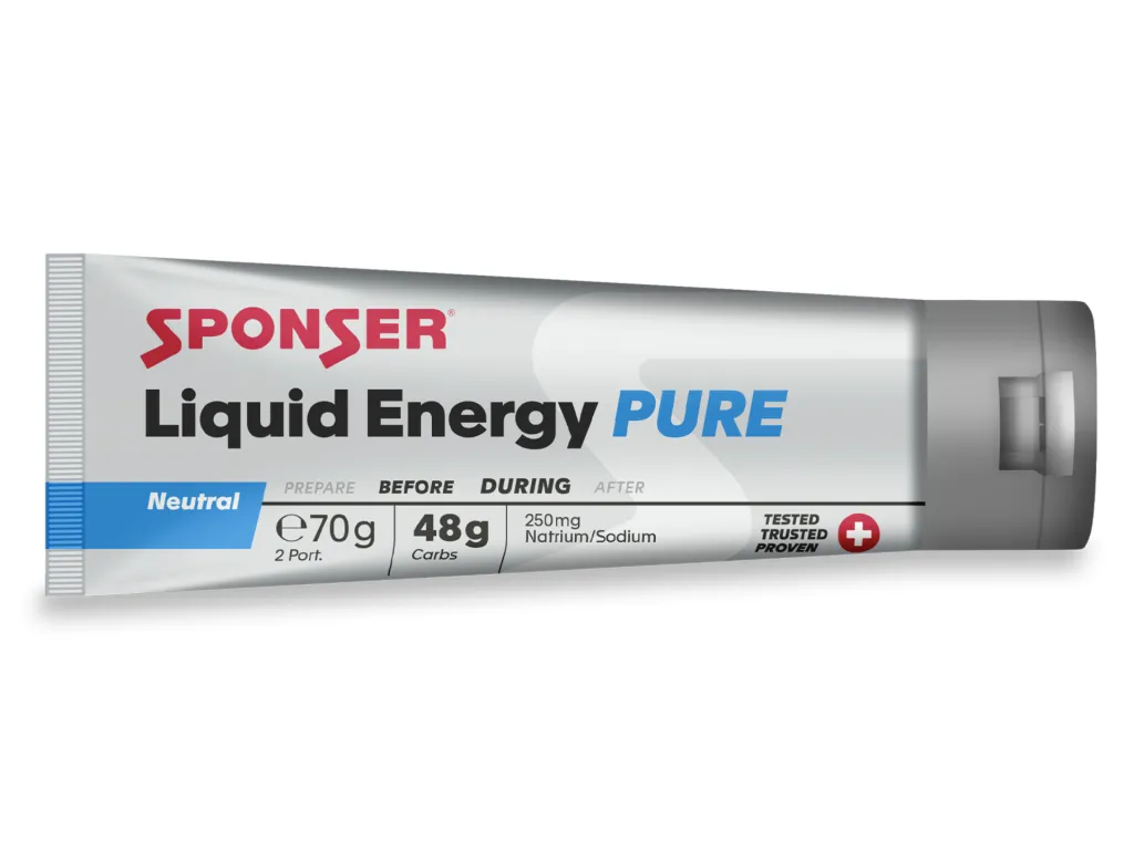 Sponser Liquid Energy Pure 70 g – energetický gel neutrální