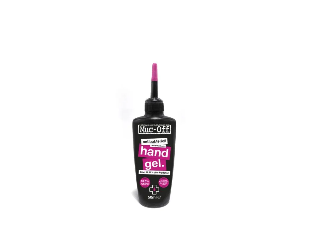 Muc-Off Antibacterial Sanitising Hand Gel – antibakteriální gel, 50 ml