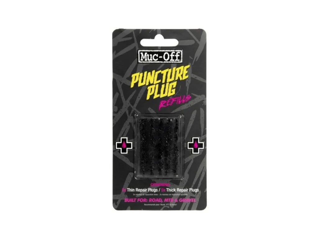 Muc-Off Puncture Plugs Refill Pack – sada náhradních knotů na opravu plášťů