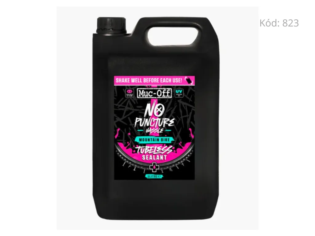 Muc-Off No Puncture Hassle MTB Sealant – těsnící tmel pro bezdušová kola, 5 L
