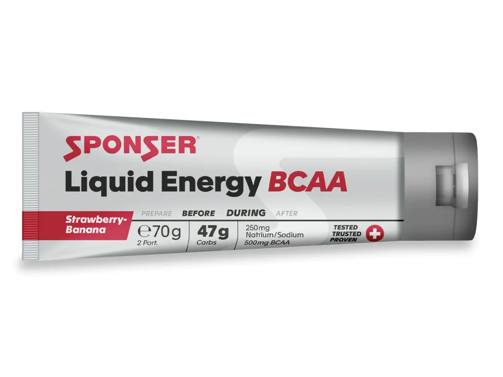 Sponser Liquid Energy BCAA 70 g – energetický gel s BCAA