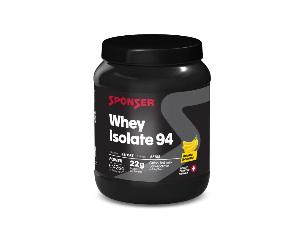 Sponser Whey Isolate 94 – špičkový CFM syrovátkový izolát, 425 g