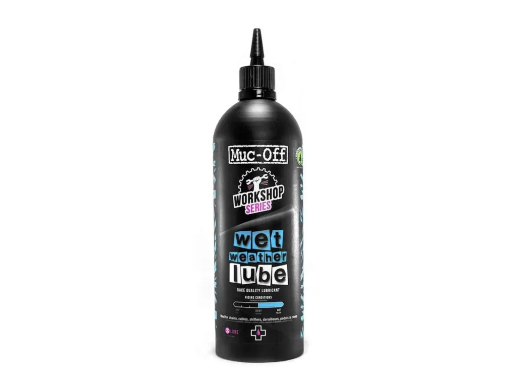Muc-Off Bio Lube 1L Workshop – varianta WET a DRY - Mazivo na řetěz do sucha a do mokra