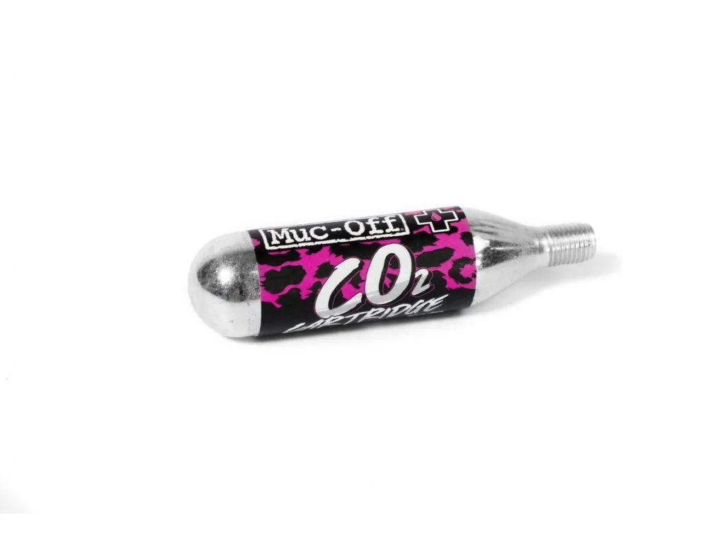 Muc-Off CO2 Refill Cartridge 16 g – náhradní bombička pro dofouknutí silničního kola