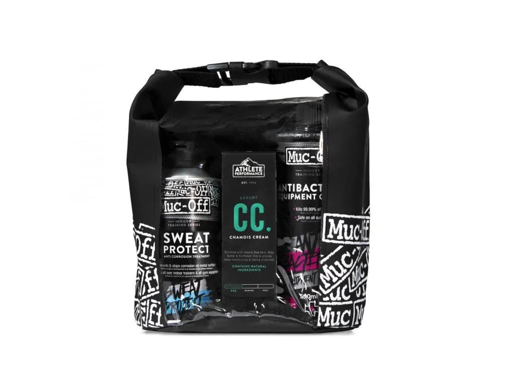 Muc-Off Indoor Training Kit – sada pro péči o cvičební stroje