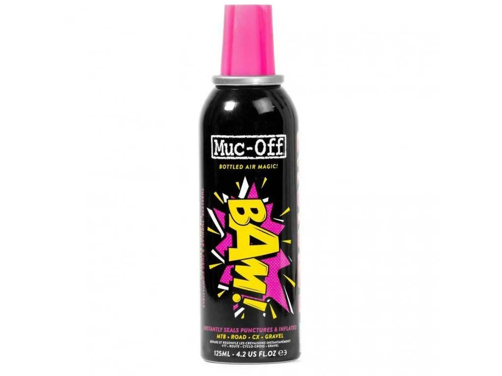 Muc-Off B.a.m! Inflate & Repair 125 ml – opravný sprej na jízdní kola